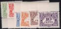 Aron R. Halberstam Philatelists Ltd.; British Commonwealth Stamps: NEWFOUNDLAND - ; Scott: J1-6; SG: D1-6; Condition: VF NH