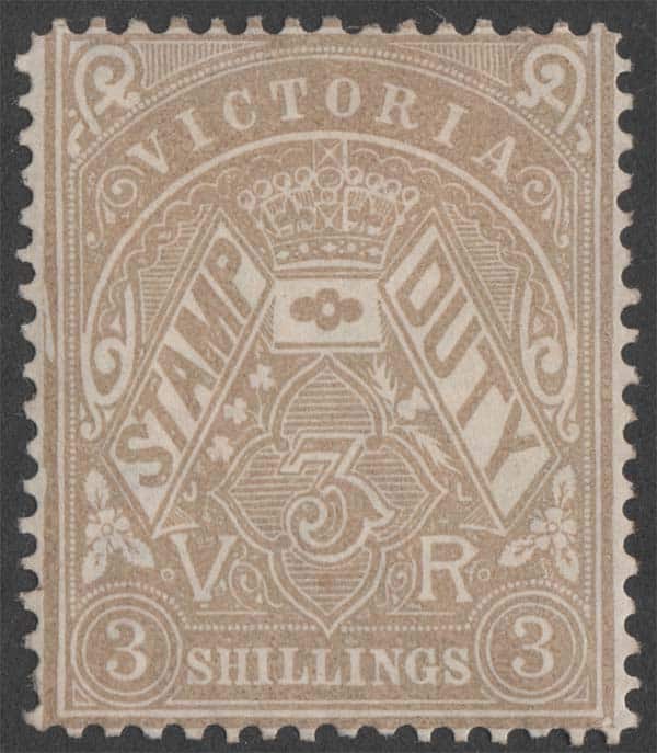 Aron R. Halberstam Philatelists Ltd.; British Commonwealth Stamps: VICTORIA - QV; Scott: AR40; SG: 268; Condition: VF H