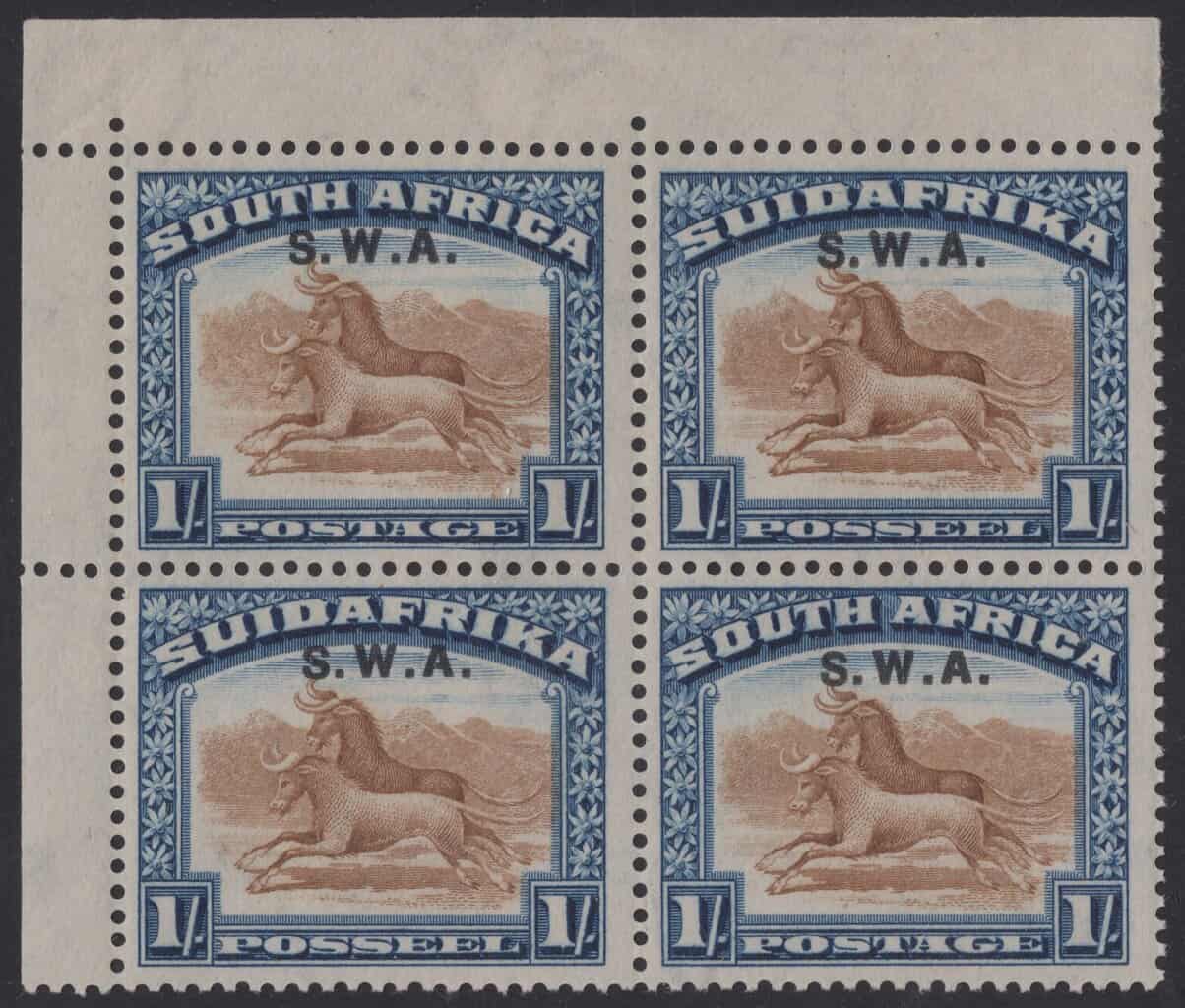 Aron R. Halberstam Philatelists Ltd.; British Commonwealth Stamps: SOUTH-WEST AFRICA - ; Scott: 102; SG: 64; Condition: VF NH