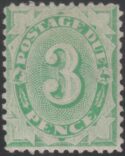 Aron R. Halberstam Philatelists Ltd.; British Commonwealth Stamps: AUSTRALIA - KEVII; Scott: J12; SG: D25; Condition: F-VF H