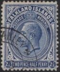 Aron R. Halberstam Philatelists Ltd.; British Commonwealth Stamps: FALKLAND ISLANDS - KGV; Scott: 33 var; SG: 63a; Condition: F-VF U