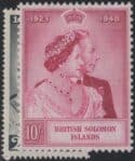 Aron R. Halberstam Philatelists Ltd.; British Commonwealth Stamps: SOLOMON ISLANDS - KGVI; Scott: 82-83; SG: 75-76; Condition: VF LH