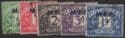 Aron R. Halberstam Philatelists Ltd.; British Commonwealth Stamps: M.E.F. - KGVI; Scott: J1-5; SG: MD1-5; Condition: VF U
