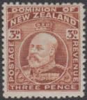 Aron R. Halberstam Philatelists Ltd.; British Commonwealth Stamps: NEW ZEALAND - KEVII; Scott: 133; SG: 389; Condition: VF LH
