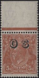 Aron R. Halberstam Philatelists Ltd.; British Commonwealth Stamps: AUSTRALIA - KGV; Scott: O10; SG: O132; Condition: VF NH