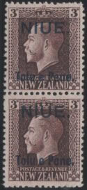 Aron R. Halberstam Philatelists Ltd.; British Commonwealth Stamps: NIUE - KGV; Scott: none; SG: 22C; Condition: VF NH