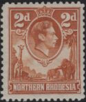 Aron R. Halberstam Philatelists Ltd.; British Commonwealth Stamps: NORTHERN RHODESIA - KGVI; Scott: 31; SG: 31; Condition: F-VF NH