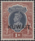 Aron R. Halberstam Philatelists Ltd.; British Commonwealth Stamps: KUWAIT - KGVI; Scott: none; SG: 47a; Condition: VF LH