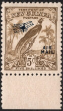 Aron R. Halberstam Philatelists Ltd.; British Commonwealth Stamps: NEW GUINEA - KGV; Scott: C41; SG: 201; Condition: VF NH