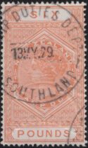 Aron R. Halberstam Philatelists Ltd.; British Commonwealth Stamps: NEW ZEALAND - QV; Scott: AR26; SG: none; Condition: F-VF U