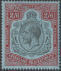 Aron R. Halberstam Philatelists Ltd.; British Commonwealth Stamps: NYASALAND - KGV; Scott: 34; SG: 110; Condition: VF LH
